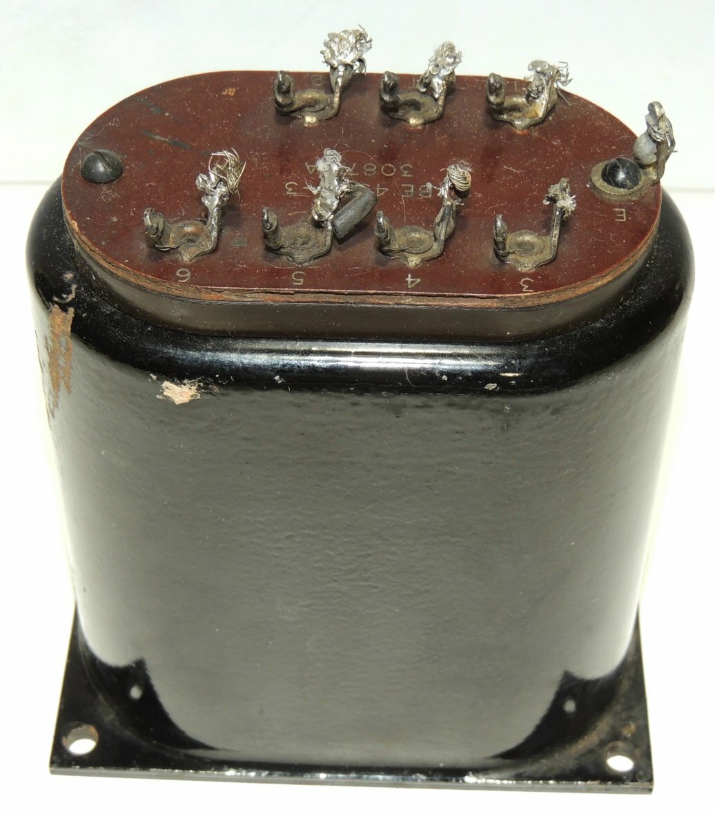 Western Electric Vintage Transformer 30879A BE 4302-3 (Input