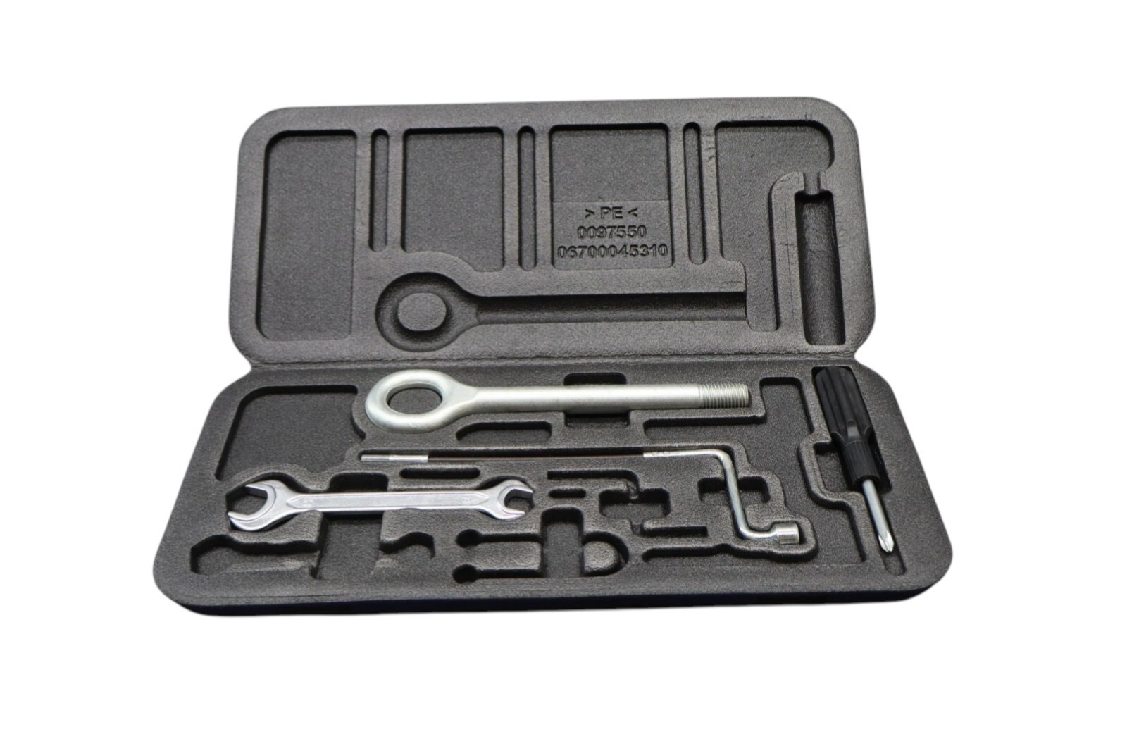 14-22 Maserati Ghibli SQ4 Emergency Spare Tire Tool Kit Case 06700045310 Oem