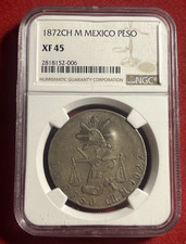 N4282【メキシコ】1872年50セント　古銭　　銀製　詳細不明？ N4282【メキシコ】1872年50セント 古銭 銀製 詳細不明？ N4282
