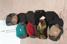 System X Paintball Tank Covers Lot of 9 Assorted Colors Camo Black Red Teal