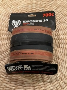 WTB Exposure Tire - 700 x 36, TCS Tubeless, Folding, Black/Tan
