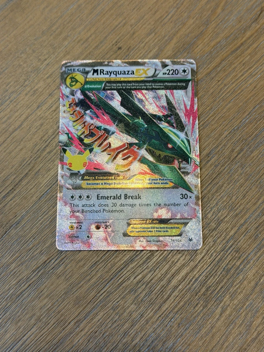 M Rayquaza Ex 76/108 Celebrations: Classic Collection for sale | eBay