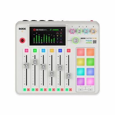 Rode RODECaster Pro II Integrated Audio Production Studio (weiß)
