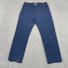 Pantaloni blu Delta Tom James uomo 31 blu su misura USA denim dritti