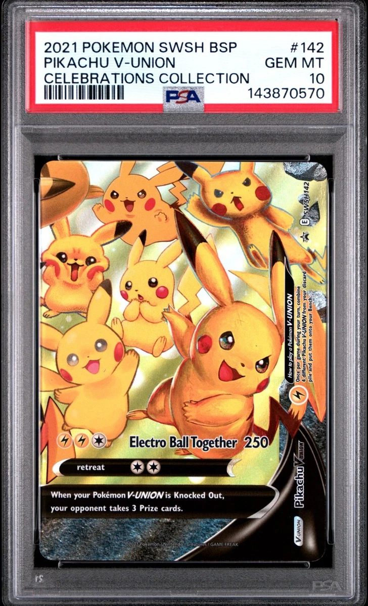 Pokémon TCG Grade 10 Pikachu Individual Collectible Card Game