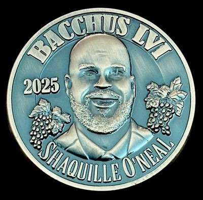 SHAQUILLE O'NEAL Bacchus Mardi Gras New Orleans Bronze Doubloon