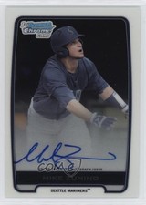 2012 Bowman Draft Chrome Draft Picks Auto Mike Zunino #BCA-MZ Auto 2d9