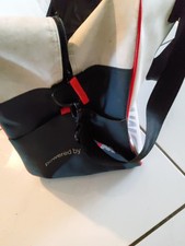Bmw Motorsport White Zip Up Large Duffle Bag Or Travel Bag Bmw Motorsport White Zip Up Large Duffle Bag Or Travel Bag