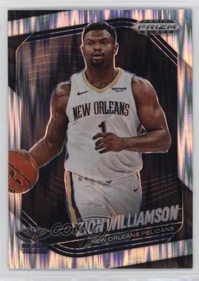 2024-25 Panini Prizm Black Skewed Prizm 166/249 Zion Williamson #136 0xh3