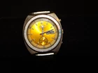 SEIKO 6139-6002 Chronograph POGUE Automatic Watch Men's Yellow Dial  70M Vintage