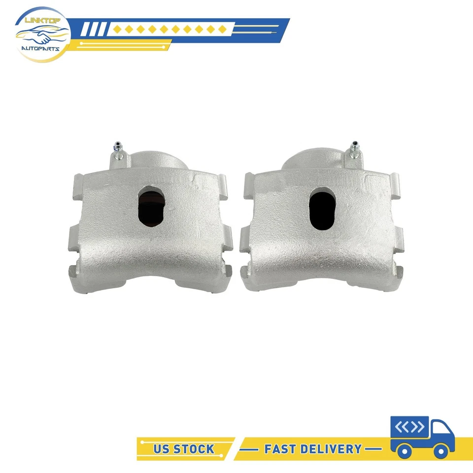 Par de pinzas de freno delanteras para Dodge B150/B250/D250/D350 Chrysler Town & Country Foto 4 de 4