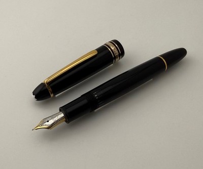 MONTBLANC Meisterstück No.146 万年筆ネーム入り Montblanc Meisterstück No. 146 LeGrand Fountain Pen With RARE 18K