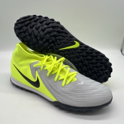Nike Phantom Luna II Academy TF Cleat Silver Soccer Men Size 11 FJ2566-003 NEW
