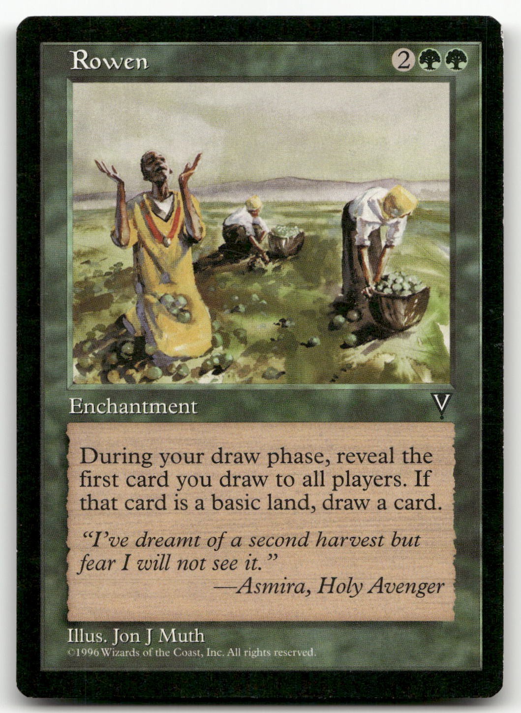 Rowen (NM) Visions VIS Magic MTG