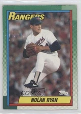 1990 Topps Wax Box Bottom Nolan Ryan #O HOF 0fz1