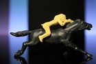 Marx 45mm Indians Horses Fort Apache Alamo Western Vintage Playset Figures — photo 3