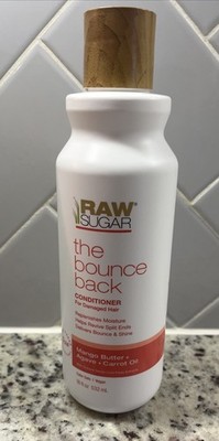 Raw Sugar The Bounce Back Conditioner Mango Butter Agave Carrot oil 18 fl oz