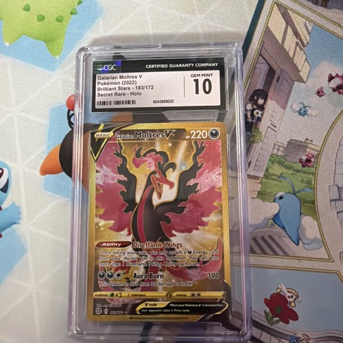 Galarian Moltres V graded CGC 10 for sale on eBay