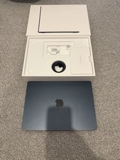 Apple MacBook Air M2 Laptop 256GB SSD 13.6 8GB RAM Midnight Blue MINT Boxed 