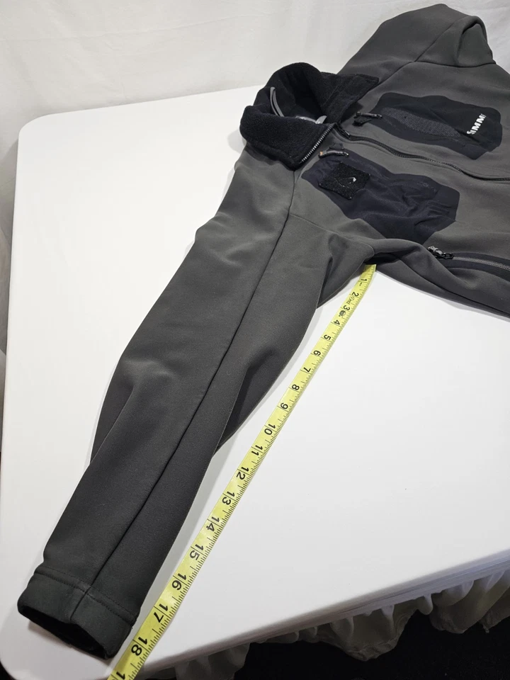 Chaqueta Simms Wind Stopper Soft Shell cremallera completa para mujer mediana pesca al aire libre Foto 4 de 4