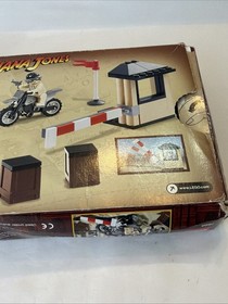 Lego Indiana Jones Motorcycle Chase Set #7620 - 100% Complete W/ Box & Manual
