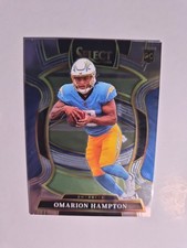 Omarion Hampton RC SP 2025 Select Rookie Concourse Level Silver Prizm #2 NFL 