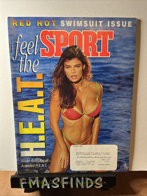 S2 1994 ALISON ARMITAGE ACAPULCO HEAT SWIMSUIT ISSUE March SPORT Magazine 
