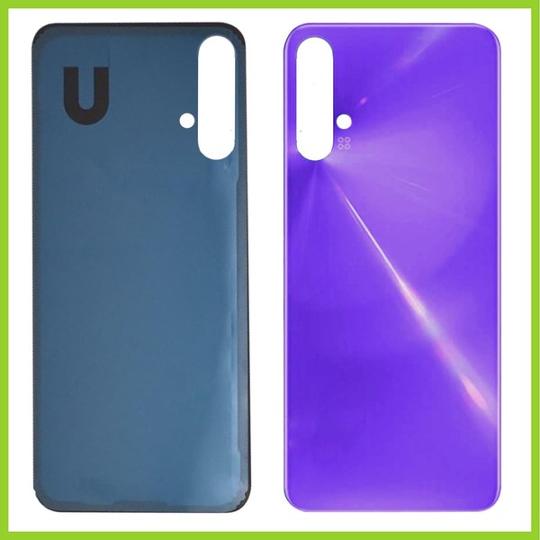 Akkudeckel FüR Huawei Nova 5 Housing GehäUse Backcover Lila Cover-image