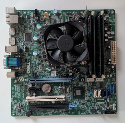 Dell Precision T1650 Mainboard + Xeon E3-1240 V2 CPU + 16GB RAM + HDD + Zubehör