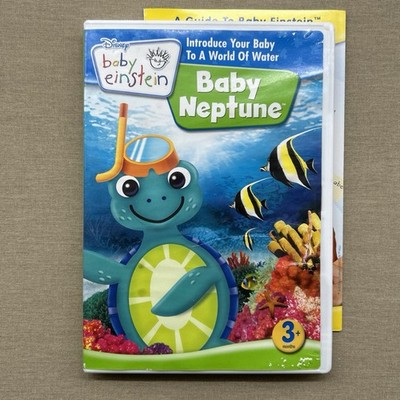 Walt Disney Baby Einstein: Baby Neptune: Discovering Water (DVD 2009 + Guide) 3m