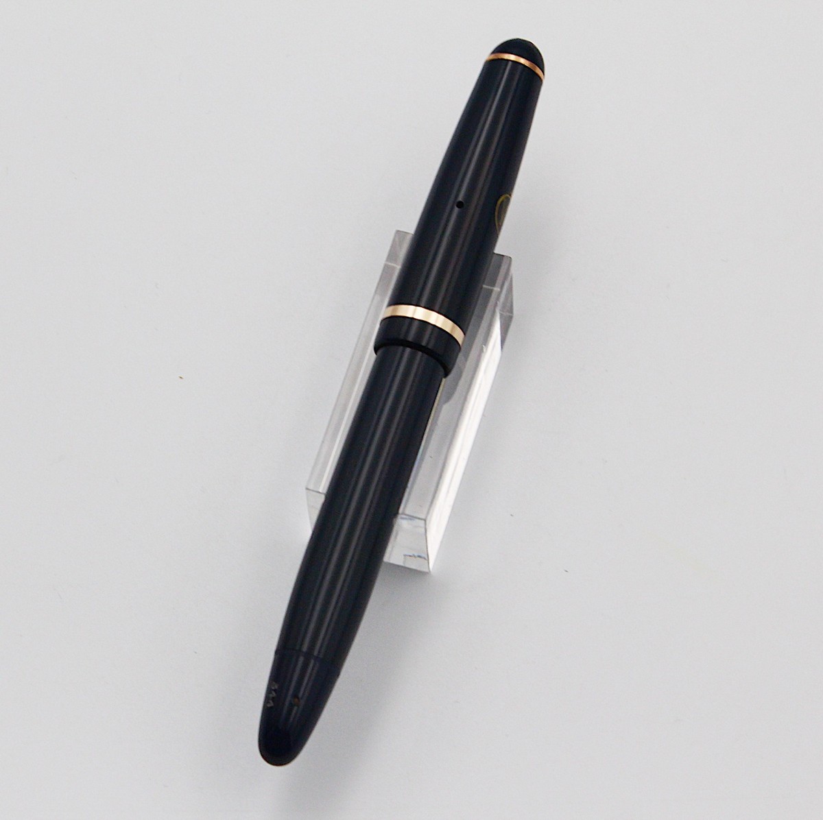 Excellent Very Rare] Montblanc 344 Petrol Blue fountain pen B nib