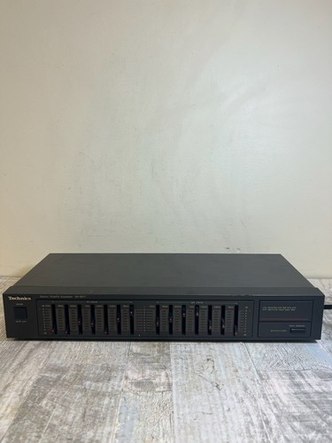 Technics SH-8017 2-Channel Stereo Radio Graphic EQ Equalizer 7 Band - Tested