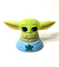 Idea Nuova 3 LED Grogu Mood Night Light 3 Color Changes Runs on 3 LR44 Batteries