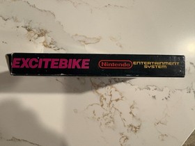 Excitebike - Nintendo NES CIB - Unbroken Sticker Seal Gloss Hangtab