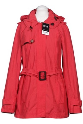 Tommy Hilfiger Jacke Damen Anorak Jacket Kurzmantel Gr. S Baumwolle Rot #85n0ltx