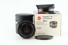 Leica Elmarit R 24mm 11 221 E60 3CAM quasi come nuova scatola corrispondente 93762