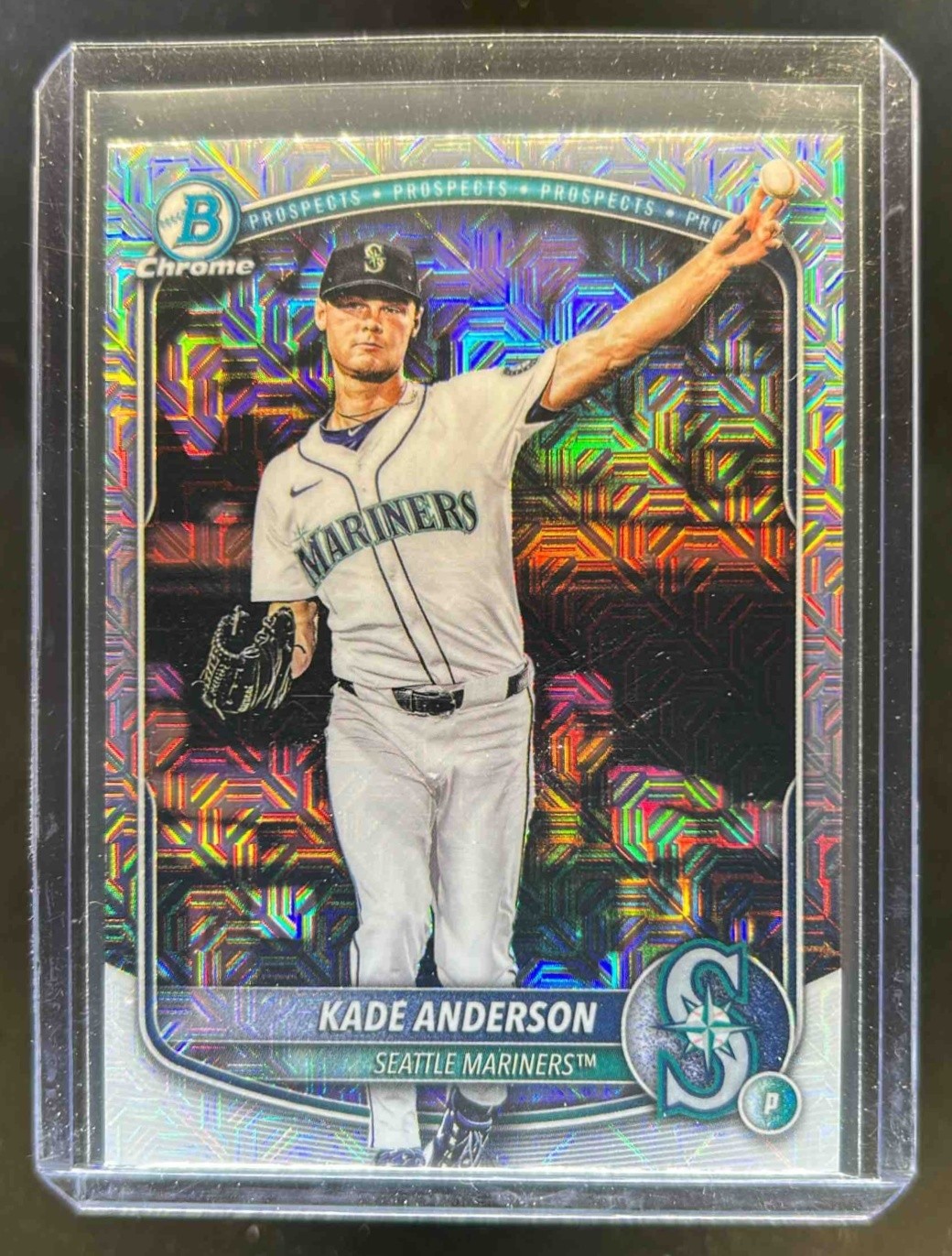 2025 Bowman Draft Kade Anderson Chrome Image Variation Refractor 1st SSP #BDC-3