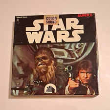 Vintage 1977 Star Wars Super 8mm Film Ken Films Color Sound CIB w/ Catalog Rare