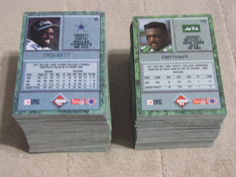 1993 Collector's Edge Football (Pick Choose Complete) - Image 2 of 2