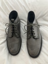 Cole Haan Men's Gray Leather Chukka Boots Lace Up Round Toe Size 11.5 M