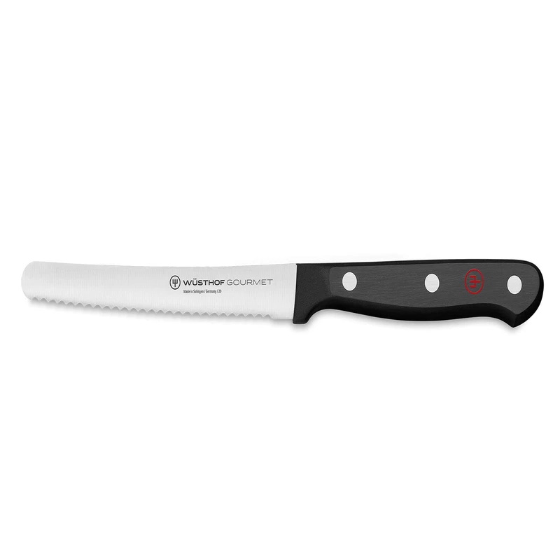Wüsthof Wsthof Gourmet 4.5 Serrated Utility Knife Black
Opens in a new window or tab