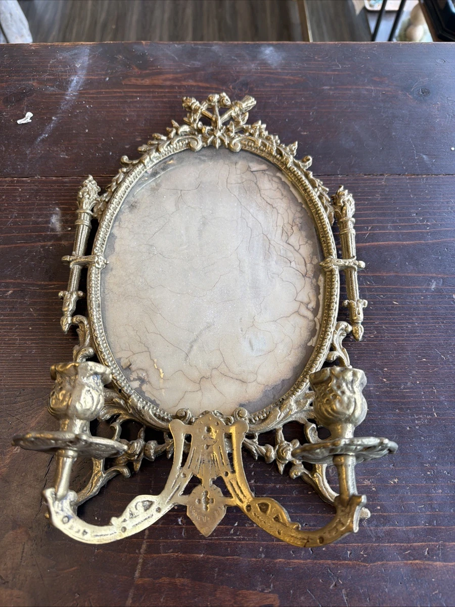 Peacock Mirror In Antique Mirrors for sale | eBay