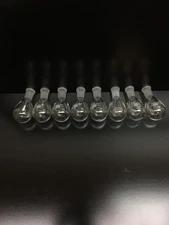 Chemglass Cat No CG-1506-05 Round Bottom Flasks 24/40 joint 100mL Lot 8PCS