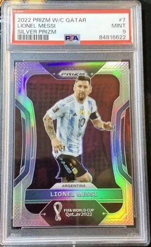 World Cup Lionel Messi 2022 Panini Prizm World Cup Lionel Messi #7 Silver
