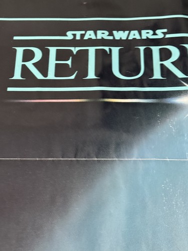 Star Wars 1983 Return Of The Jedi Original Cinema One Sheet 27x41 Movie - Picture 6 of 18
