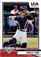 2019 USA Baseball Stars and Stripes #63 Charlie Saum - BB