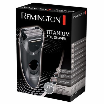 Remington Titanium Herren Elektrischer Folienrasierer 2 Jahre Garantie