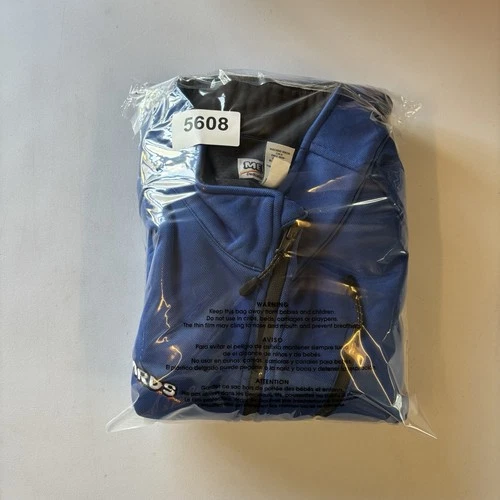 Menards Jacket Full Zip Long Sleeve Collared Work Blue Gray Size XL Mens image 8