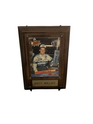 Rusty Wallace 1986 First Win With Placard