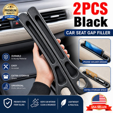 2 PCS Car Seat Gap Filler Organizer with Phone Holder-Upgrade Version Car Seat..
